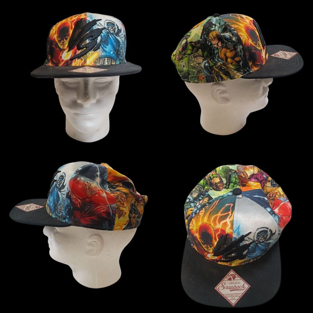 DC COMICS VS HAT FLASH, AQUAMAN, GREEN LANTERN, SINESTRO Snapback